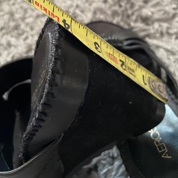 Aerosoles Learher slide wedges - Picture 3 of 3